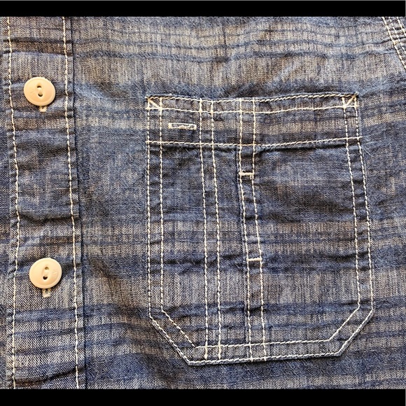 Arizona Jeans Button Down Shirt - Men’s Small - Picture 5 of 8